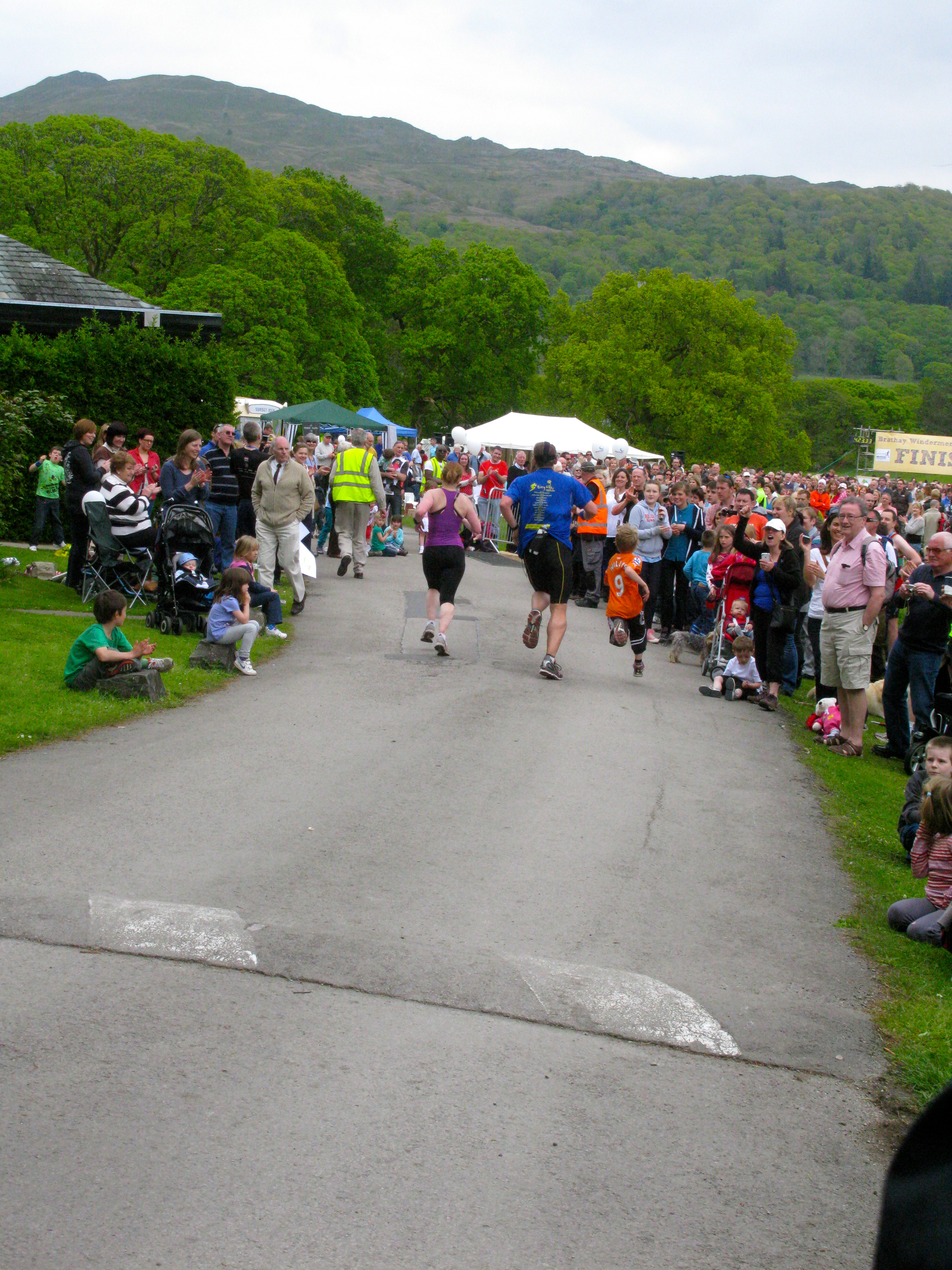 Windermere Marks Halfway Point Marathon Men