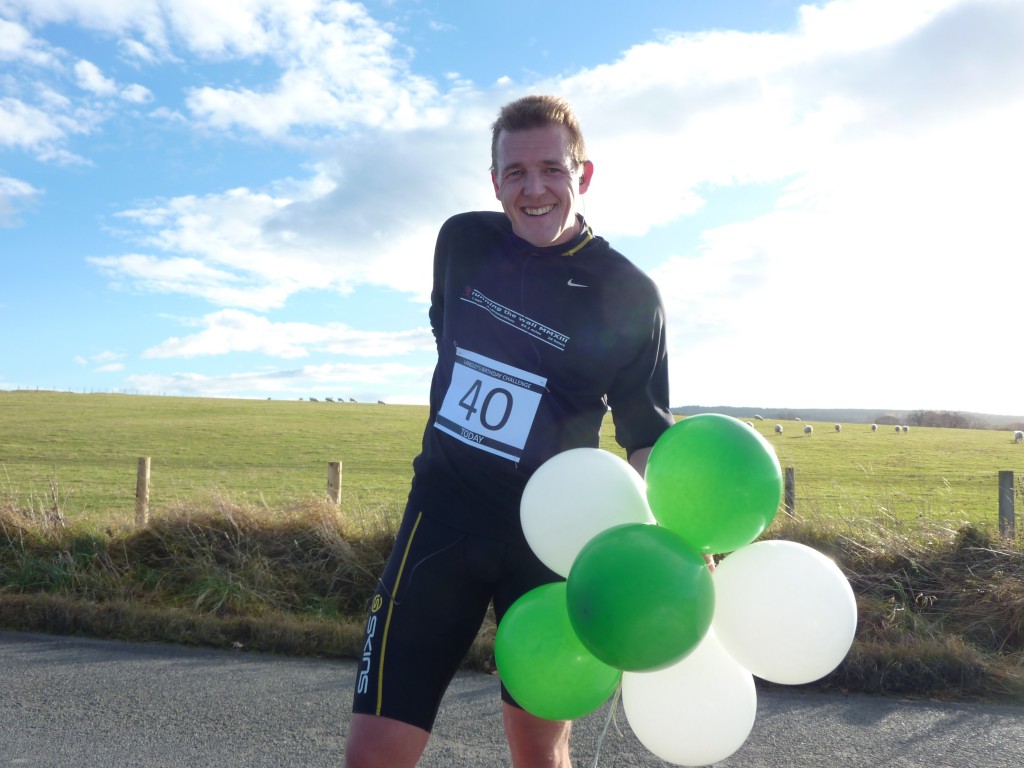 Birthday boy at 12 miles! Birthday boy at 12 miles!