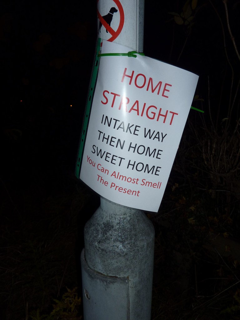 A sign!