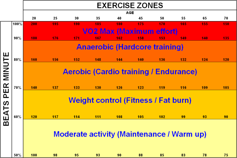 Exercise Zones